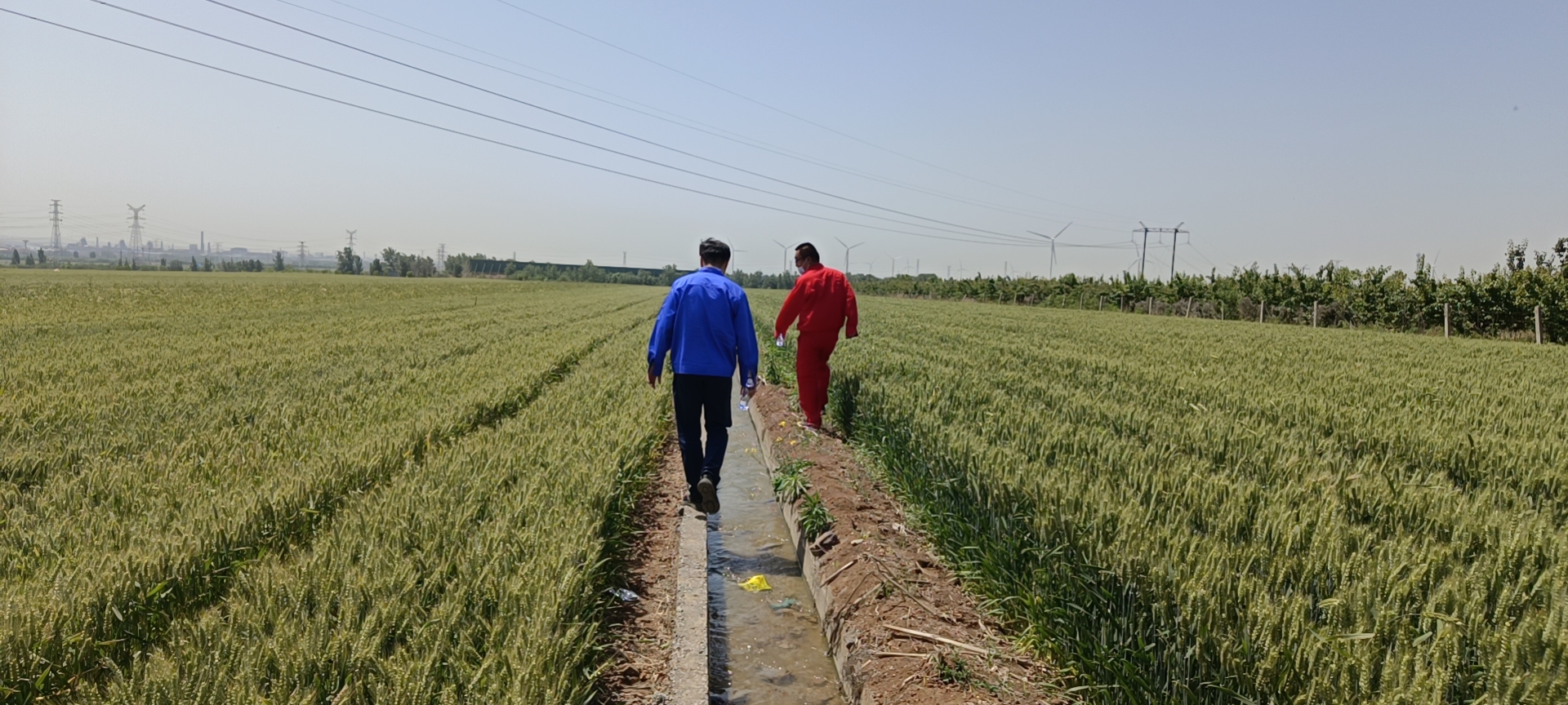 用心守護(hù)管道安全，全力保障豫北能源“生命線”——安彩能源開展安全檢查百里行主題黨日活動