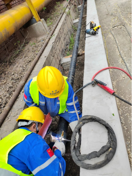 努力圖樹立，庶幾終有成——記燃?xì)馐聵I(yè)部CNG加氣站進(jìn)氣管道改造